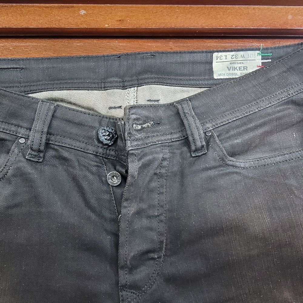 Diesel Men's Slim Jeans - Black